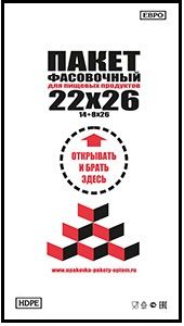 Полиэтиленовый пакет фасовочный с фальцем 14+8х26х7 б/ц 500/12 в Москве - купить оптом от производителя ПК Котово Полимер