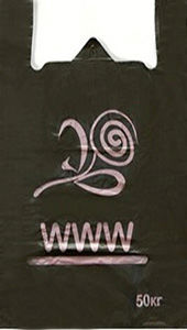 Полиэтиленовый пакет WWW пурпур 42+18х67х26 25/1000 в Москве - купить оптом от производителя ПК Котово Полимер